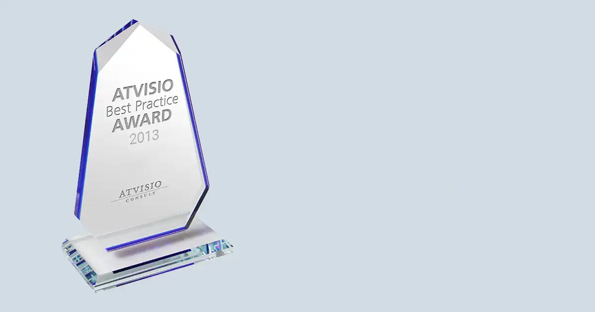 ATVISIO Award 2013 für Henkell & Co. Sektkellerei KG und Liftmanagement Spezialist Hundt Consult GmbH