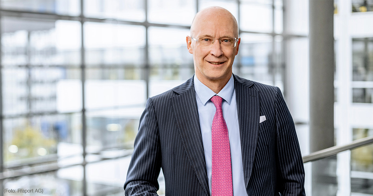 CFO der Fraport AG Prof. Dr. Matthias Zieschang