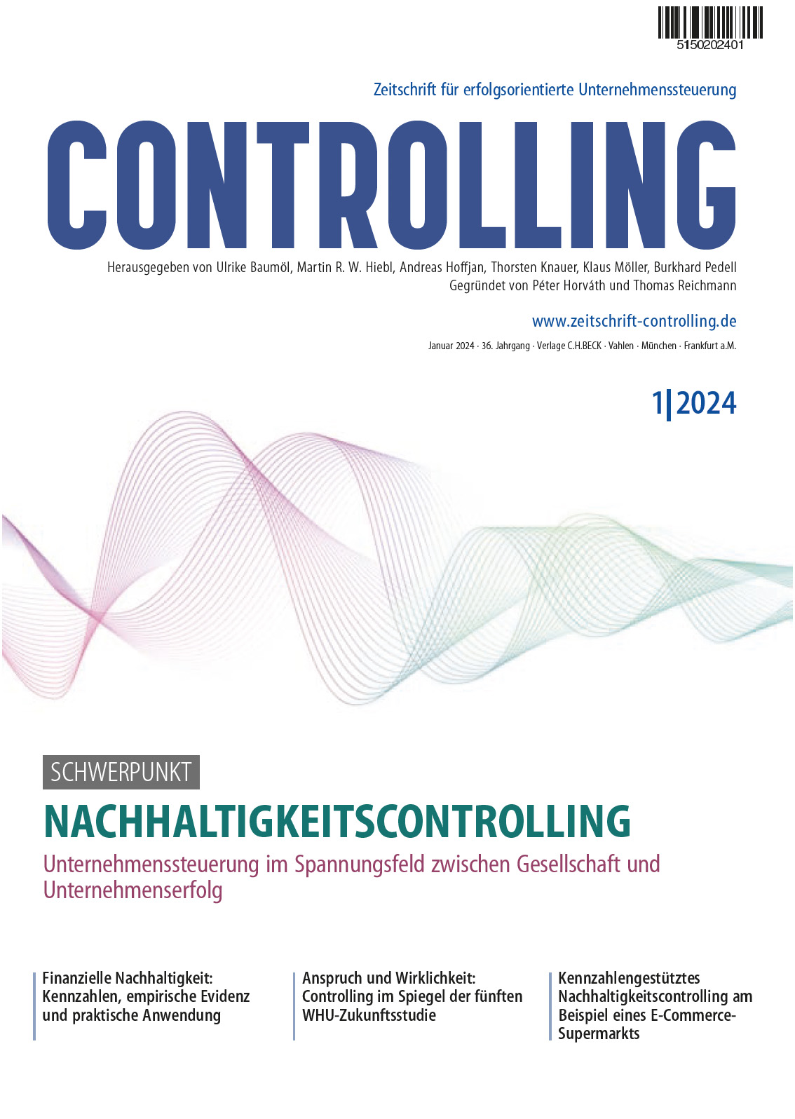 Fachzeitschrift Controlling - Ausgabe 1 | 2024